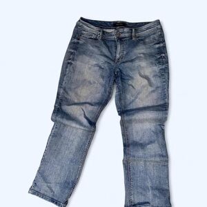 White House Black Market Light Blue Relaxed Jeans